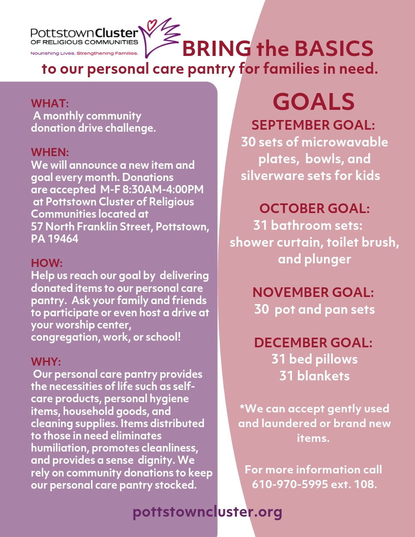 PCRC Monthly Challenge Flyer